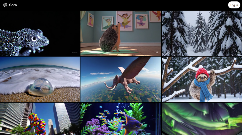 12 Days of OpenAI: A Timeline of Cool Stuff You Didn’t Know You Needed Screenshot of Sora.com