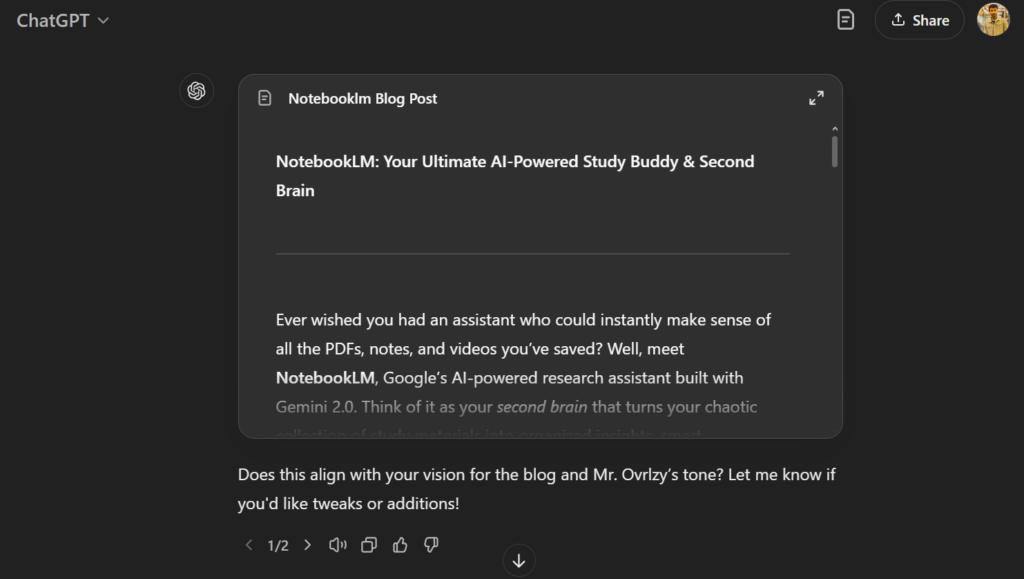 12 Days of OpenAI: A Timeline of Cool Stuff You Didn’t Know You Needed ChatGPT Canvas Preview